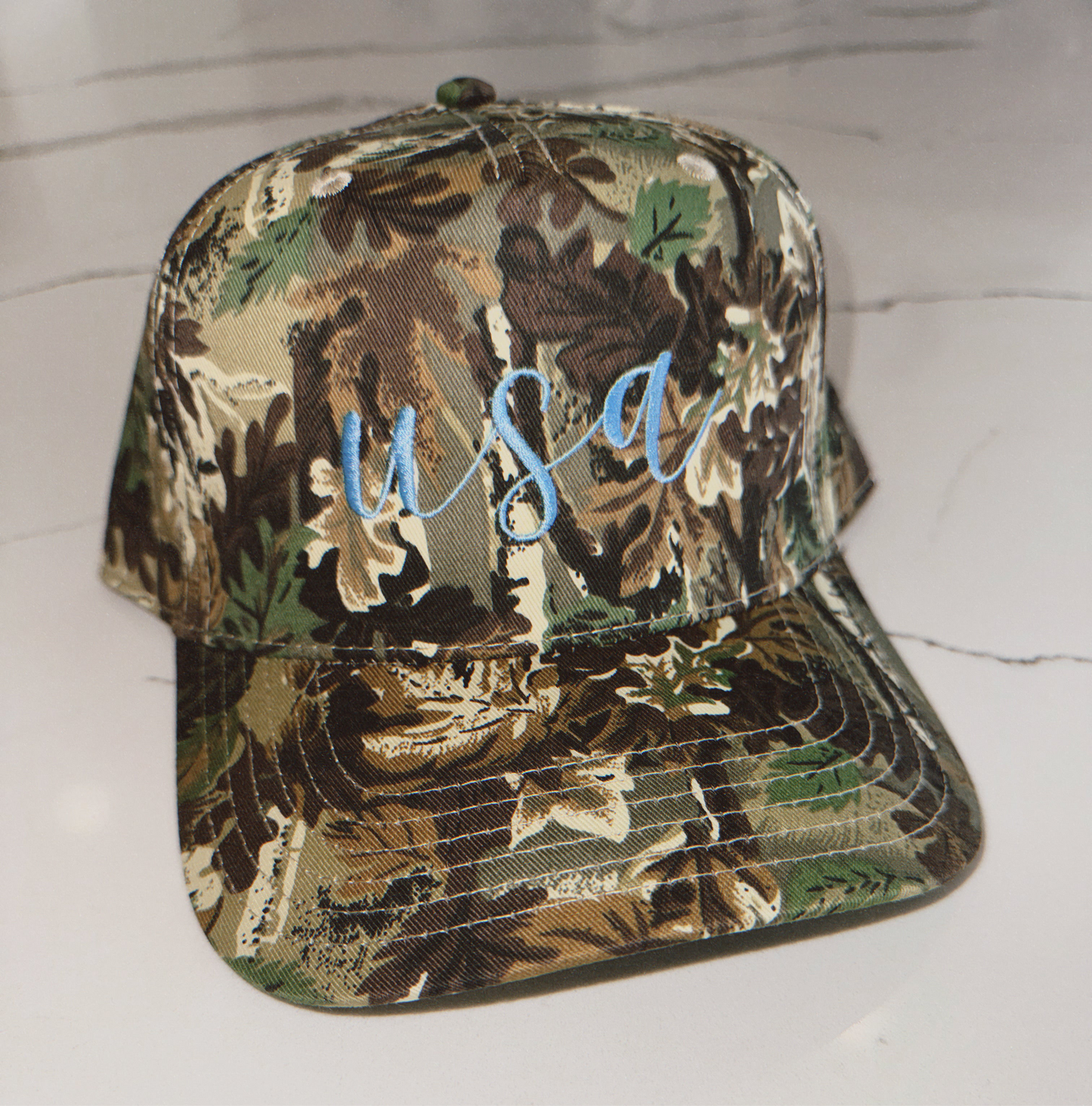 USA Camo Trucker
