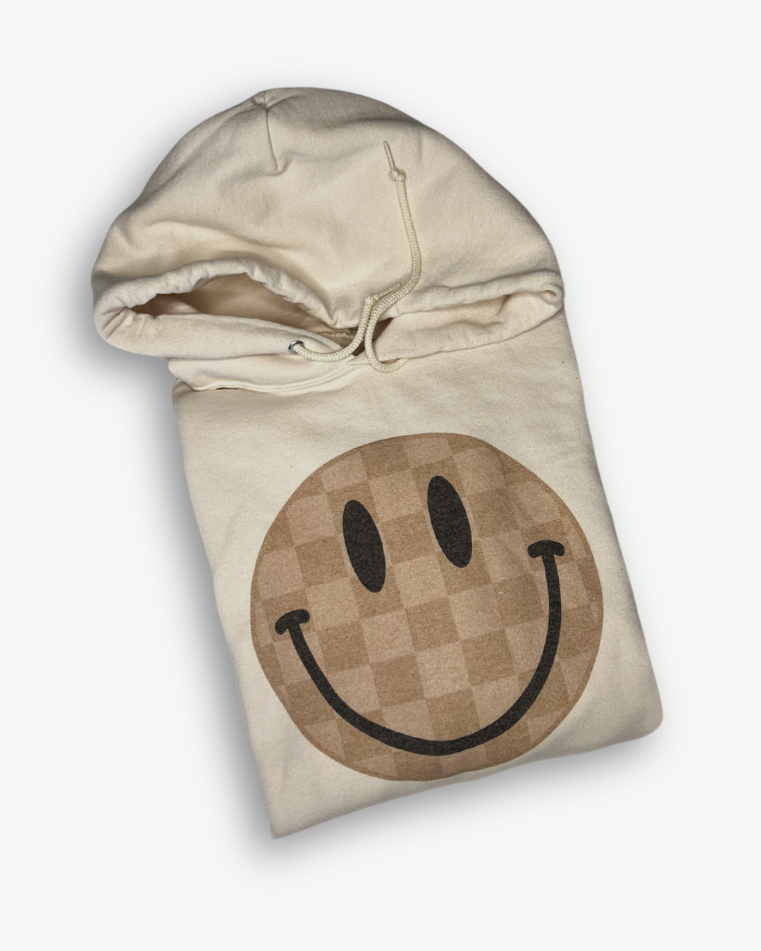 Neutral Happy Hoodie