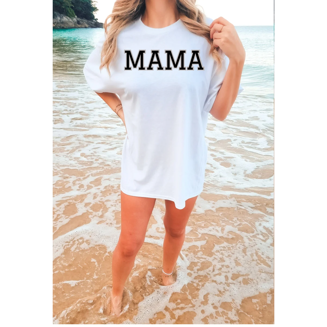 Mama Block Tee