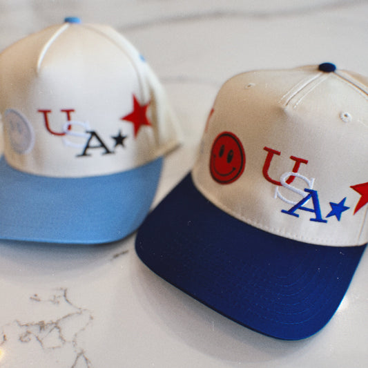Retro Patriotic Trucker