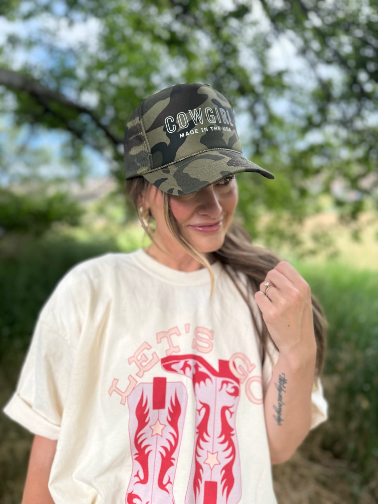 Cowgirl: Made in the USA Trucker