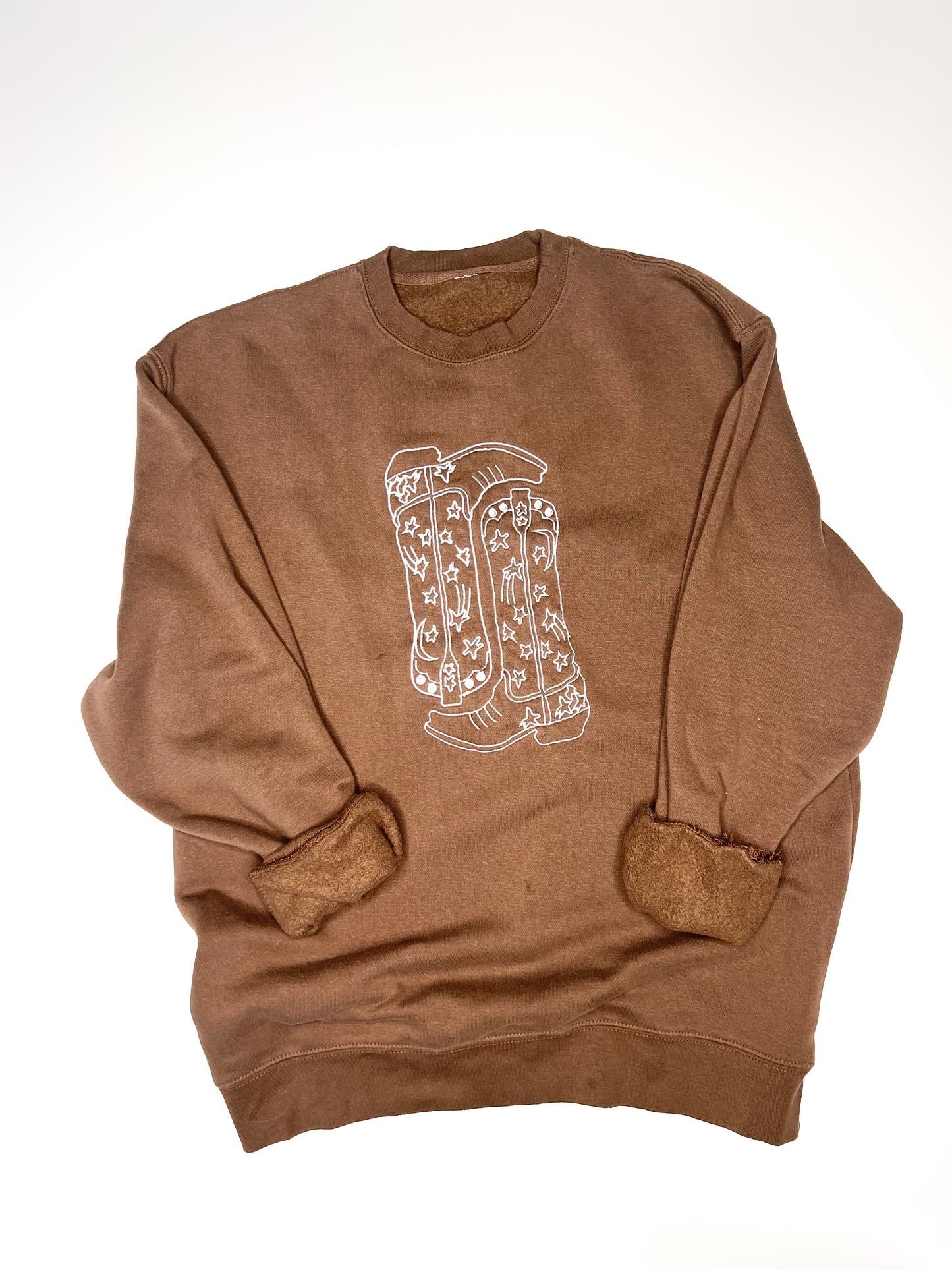 Long Live Cowgirls Embroidered Crewneck // multiple colors!