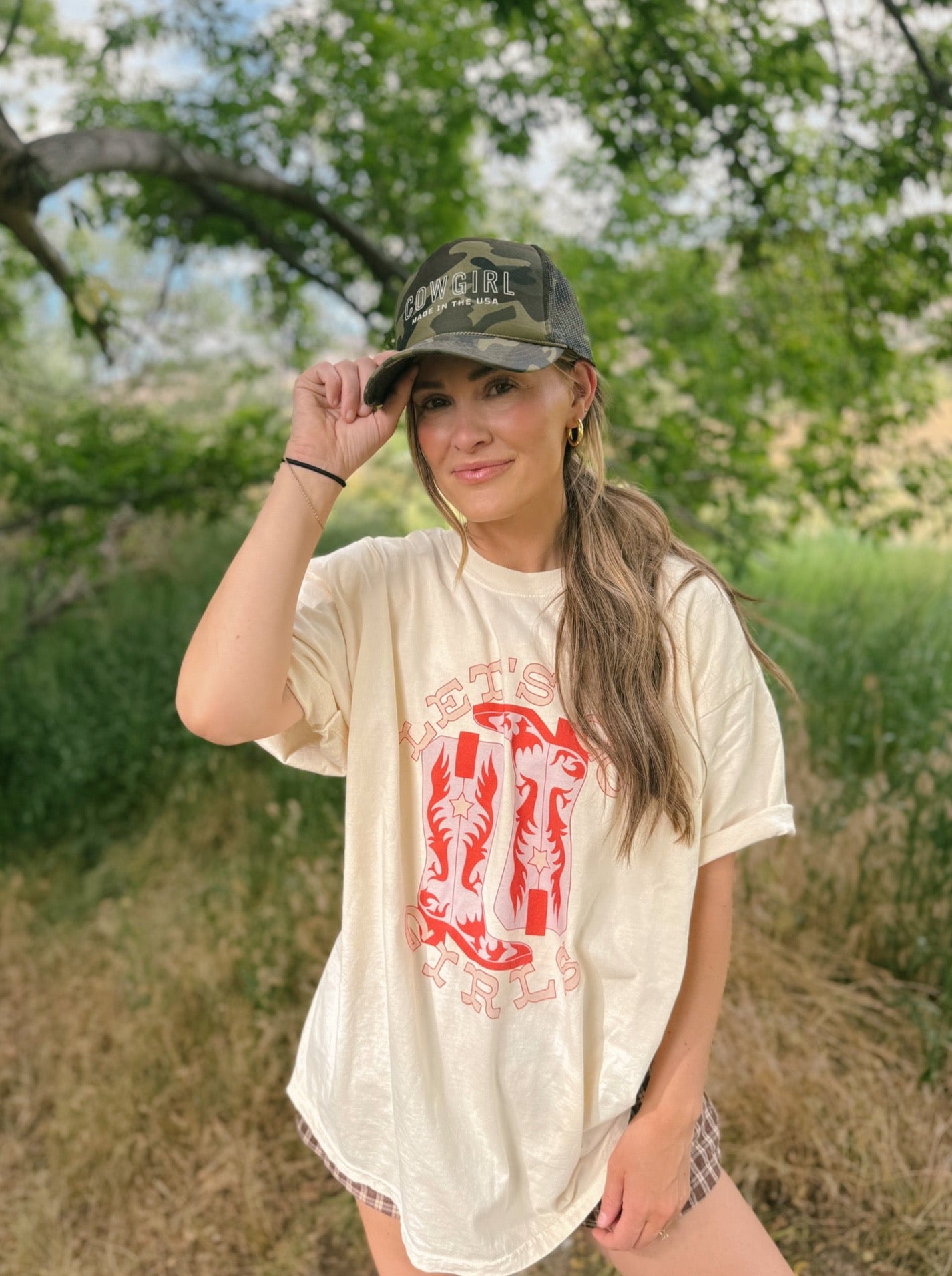 Cowgirl: Made in the USA Trucker